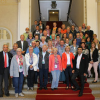 Bei weiß-blauem Himmel konnte Martina Fehlner die Besuchergruppe zunächst im Maximlianeum empfangen. Auch Kultusminister Spaenle und Arif Tasdelen, integrationspolitischer Sprecher der SPD-Landtagsfraktion, begrüßte die Gäste vom Untermain.