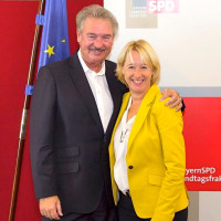 Martina Fehlner und Jean Asselborn